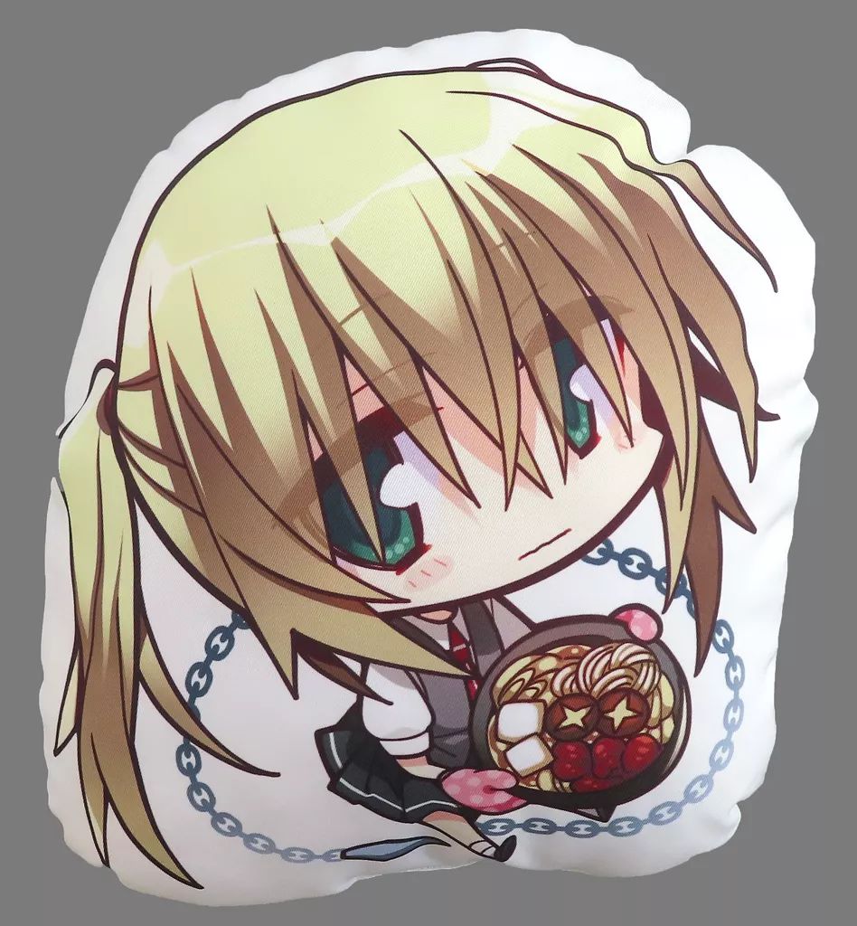 中古】クッション・抱き枕・本体(キャラクター) 籠夏希 ビッグ