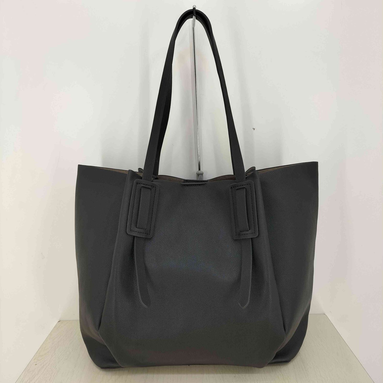 ザラ ZARA フェイクレザートートバッグ レディース 表記無