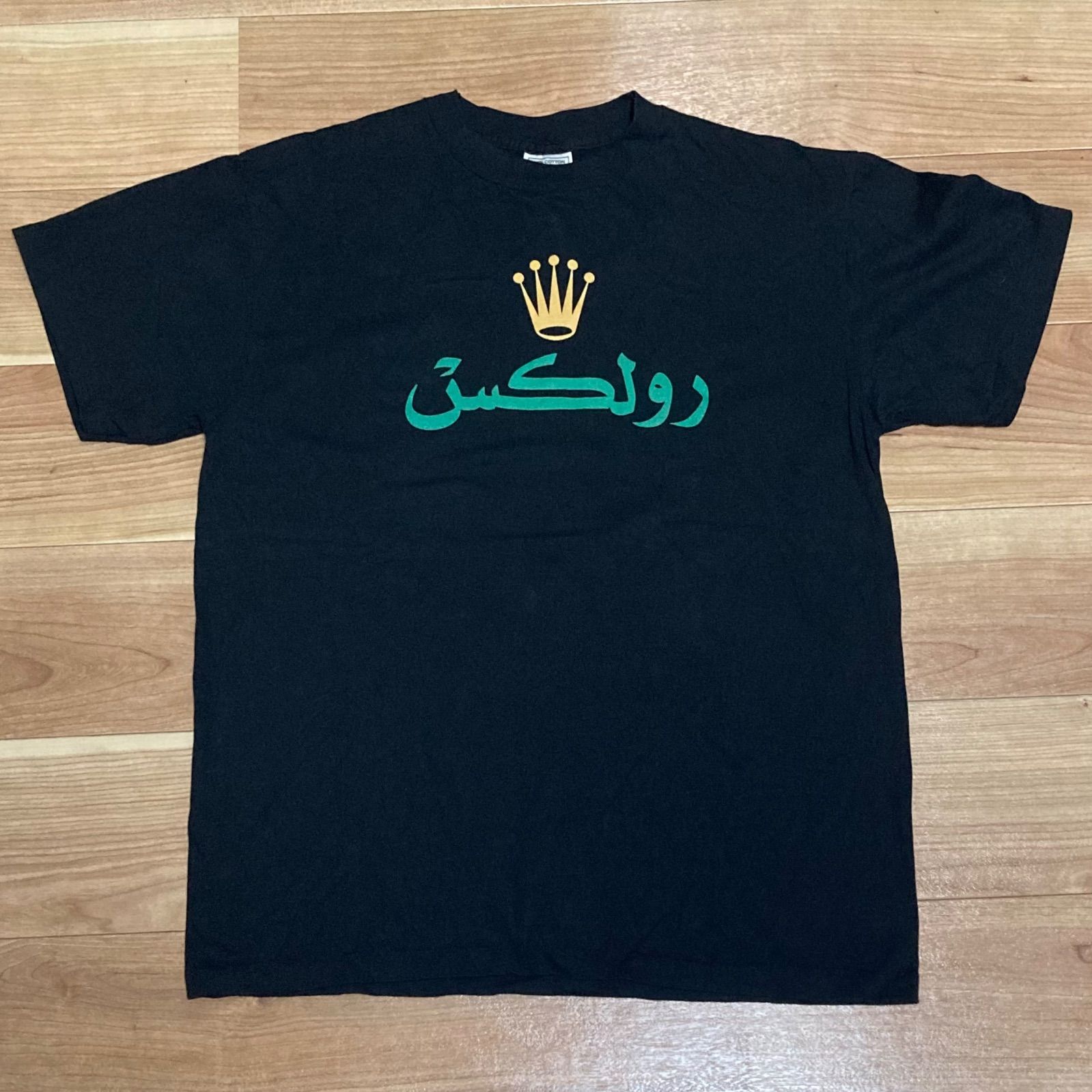 未着用美品 ROLEX Tシャツ ARABIC TEE Rolex ロレックス アラビア語