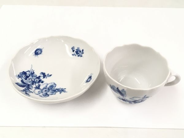 Meissen 157R 00572 562 ティーカップ&ソーサー 1客セット 西洋陶磁