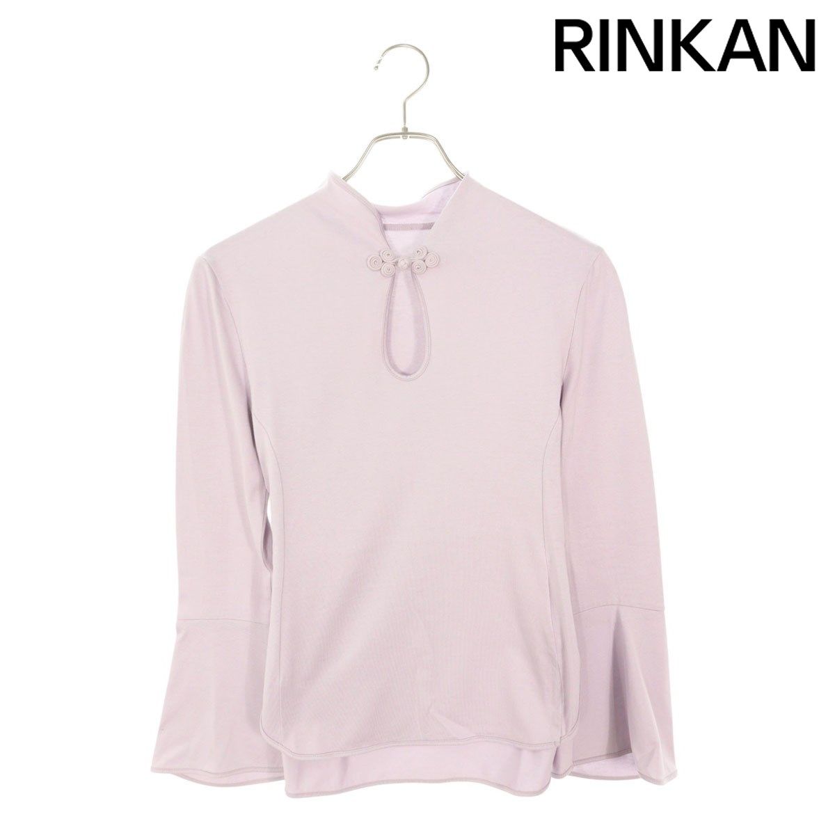 マメクロゴウチ 24AW MM24FW-JS020 Suvin Cotton Jersey Top コットンジャージー長袖カットソー レディース 1