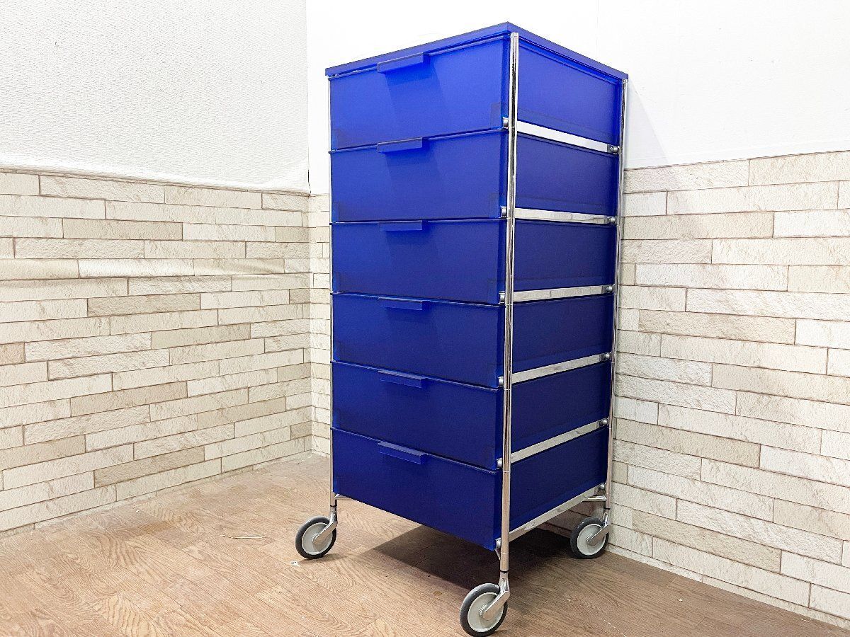 カルテル　Kartell モビル6（引出し6段）MOBIL6　グリーン カルテル Kartell モビル6（引出し6段）MOBIL6 グリーン