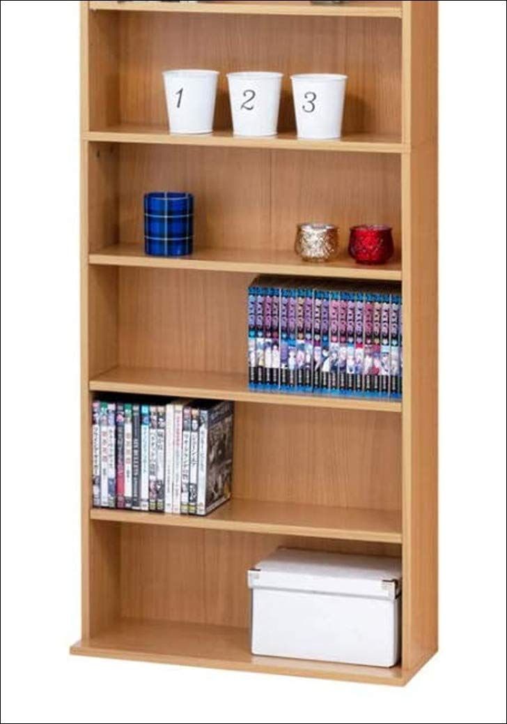 本棚 幅60cm コミック ナチュラル 収納 書棚 ラック クロシオ 039409 MARWIL-DEMENAGEMENTS_CH