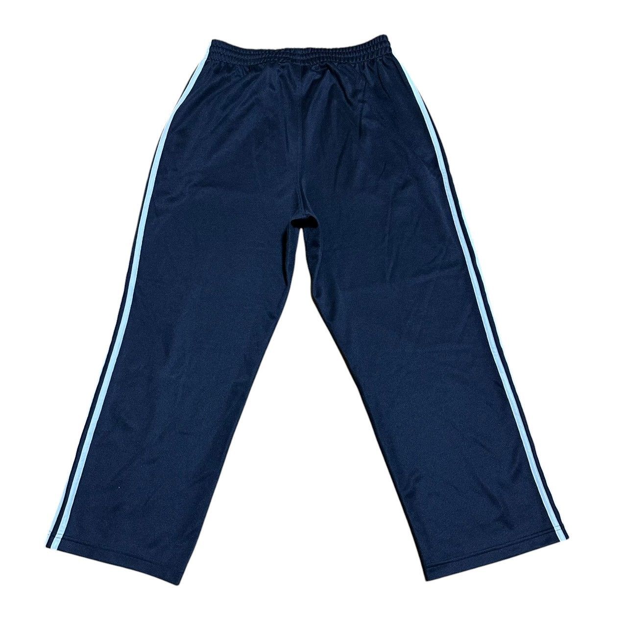 古着 adidas アディダス トラックパンツ 3ライン 刺繍 トレフォイル