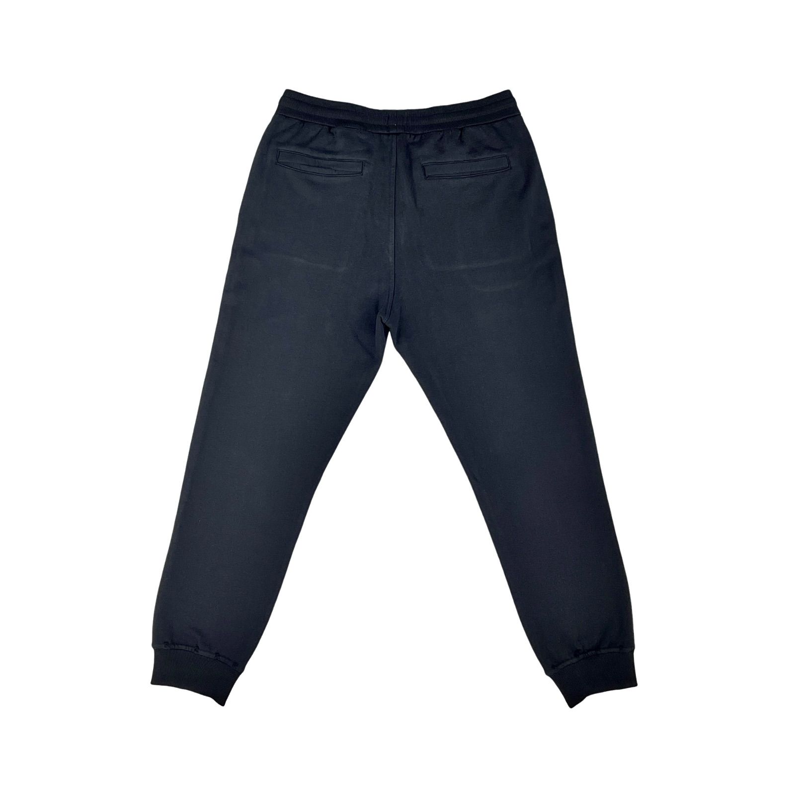 EVISU HERITAGE エビス エヴィス ヘリテージ カモメ ステッチ パッチワーク ダメージ加工 ヘビーウエイト カレッジ スウェット ジョガーパンツ 黒 ブラック 大阪 ストリート ジャパン デニム ジーンズ ブランド パリ 直営店 海外