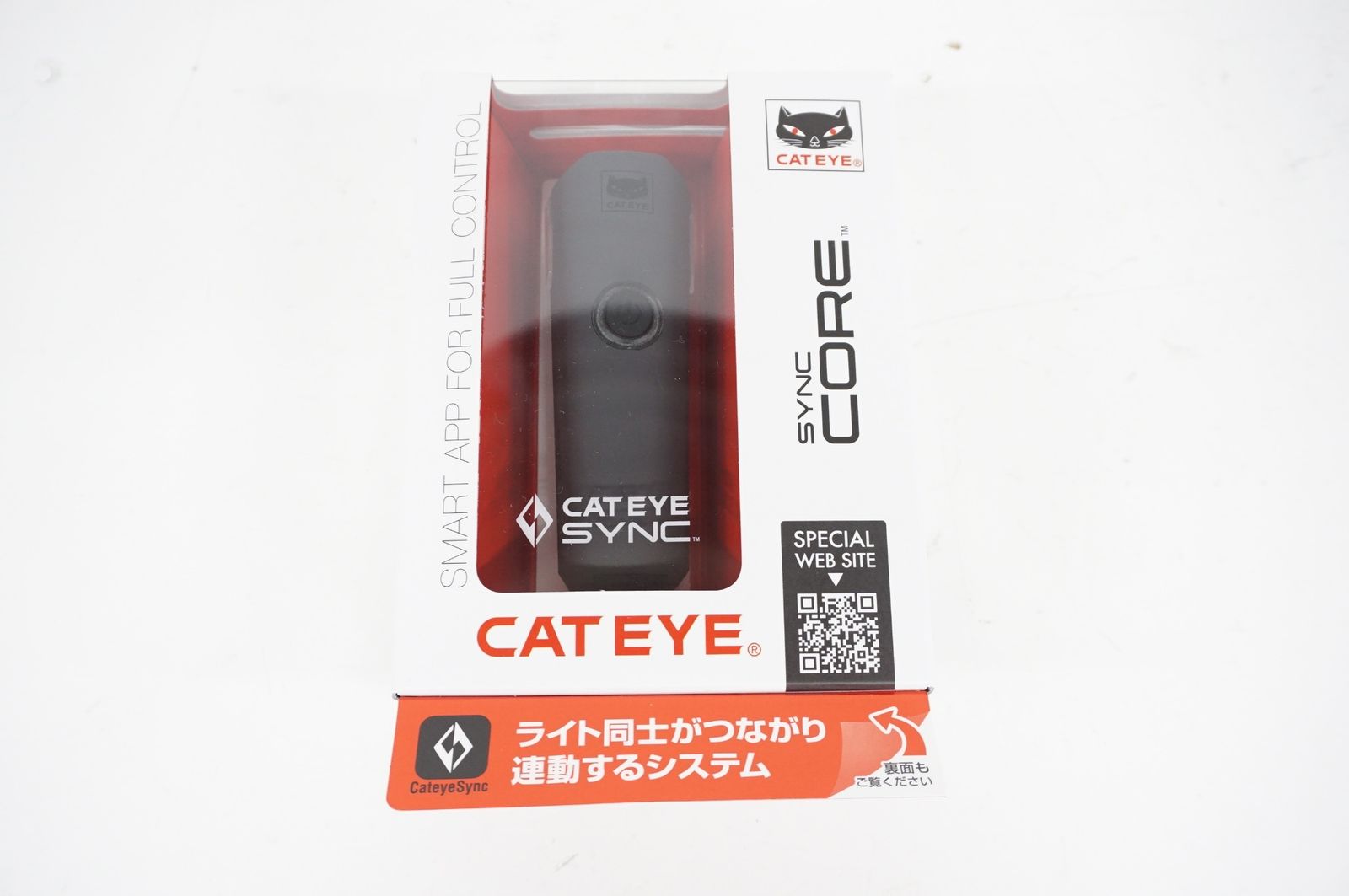 CATEYE 「キャットアイ」 SYNC CORE HL-NW100RC フロントライト / バイチャリ阪急塚口店