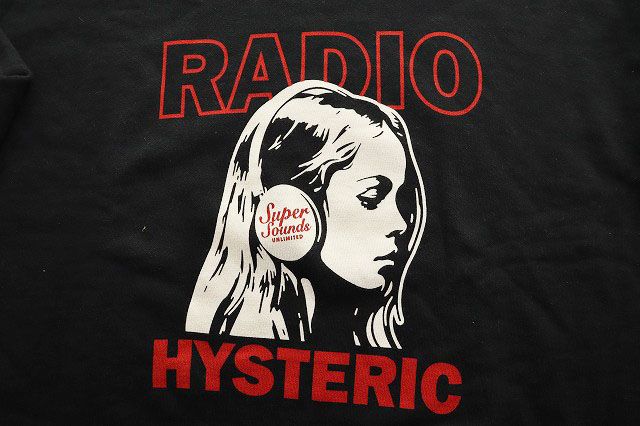 ヒステリックグラマー HYSTERIC GLAMOUR HYSTERIC RADIO オーバー 