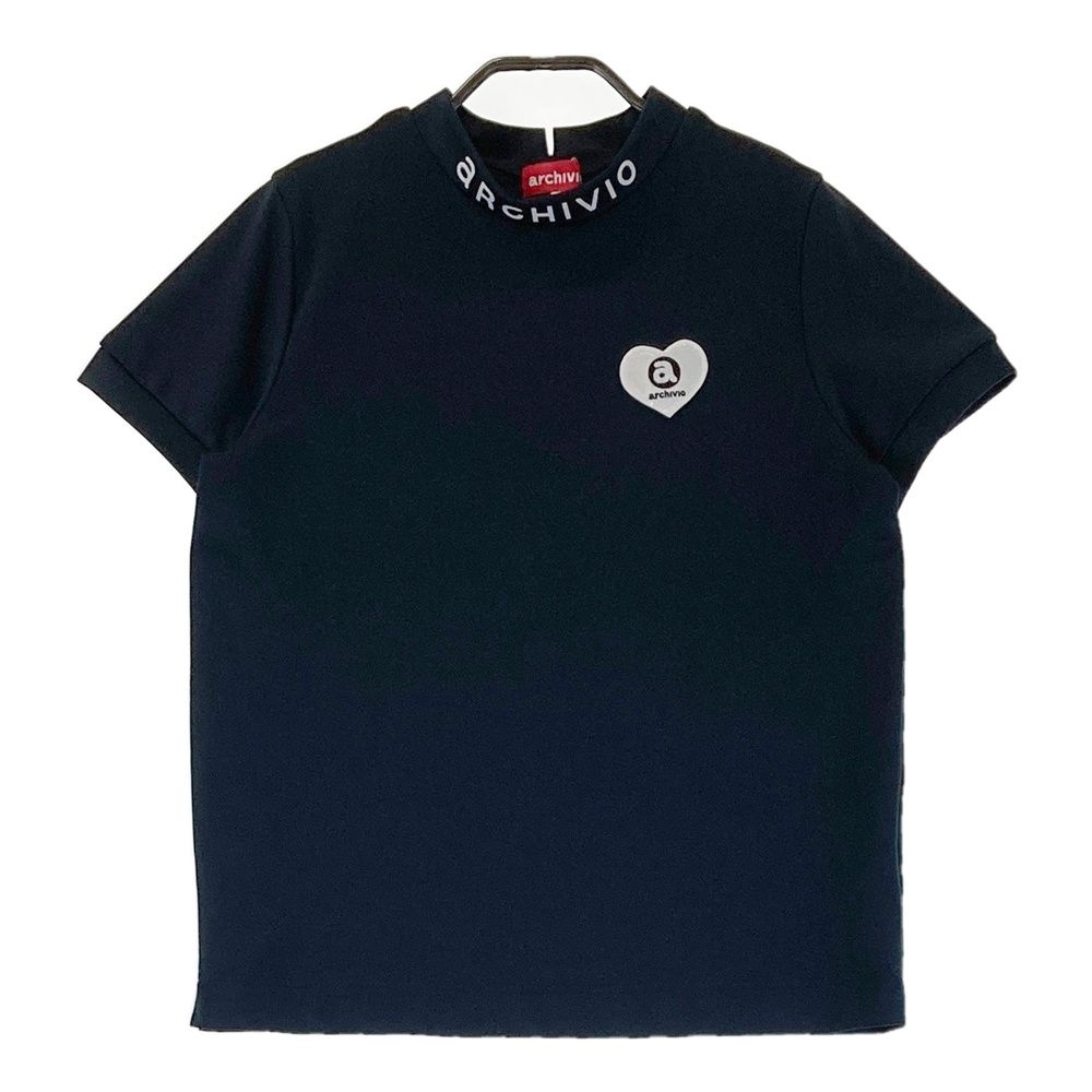 archivio 　モックネック サイズ：40 ARCHIVIO アルチビオ モックネック半袖Tシャツ