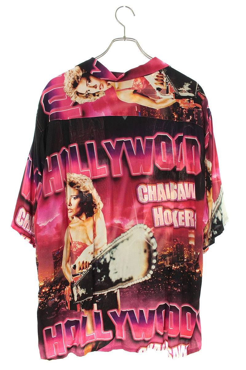 ワコマリア 23SS HOLLYWOOD CHAINSAW HOOKERS / HAWAIIAN SHIRT 女