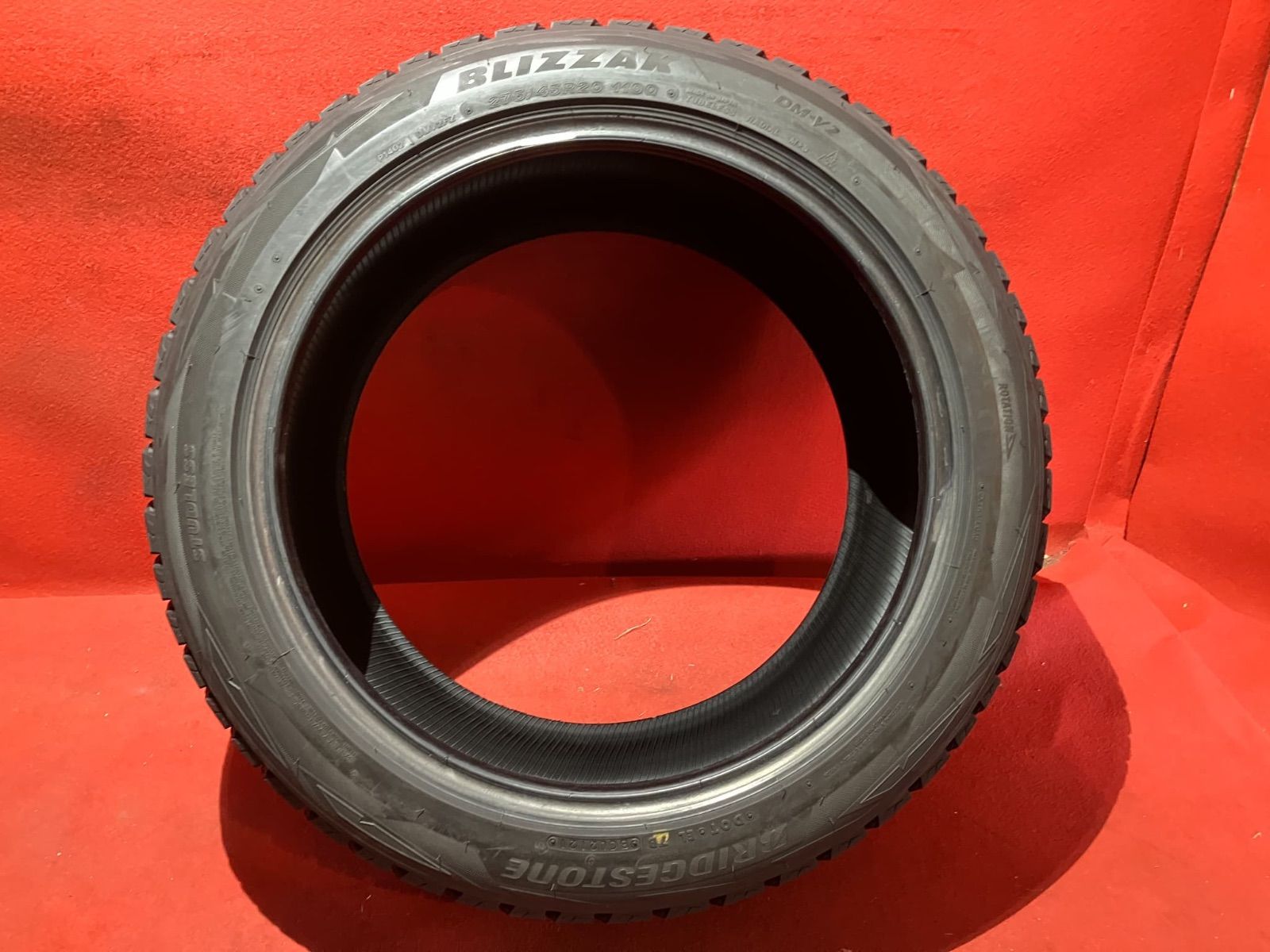 1000円以上送料無料。 スタッドレスタイヤ 275|45R20 BRIDGESTONE DM-V2 4本SET