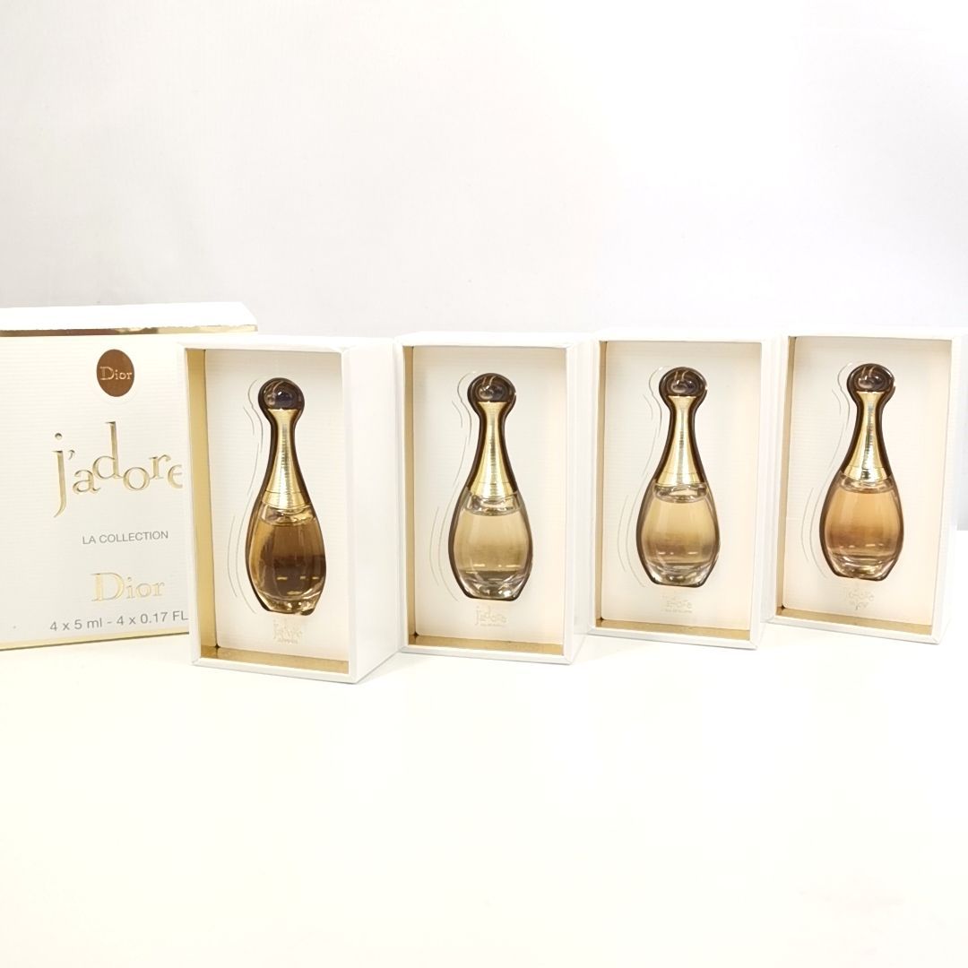 Christian Dior 】T 10 A-1 5ml × 4 j'adore クリスチャン
