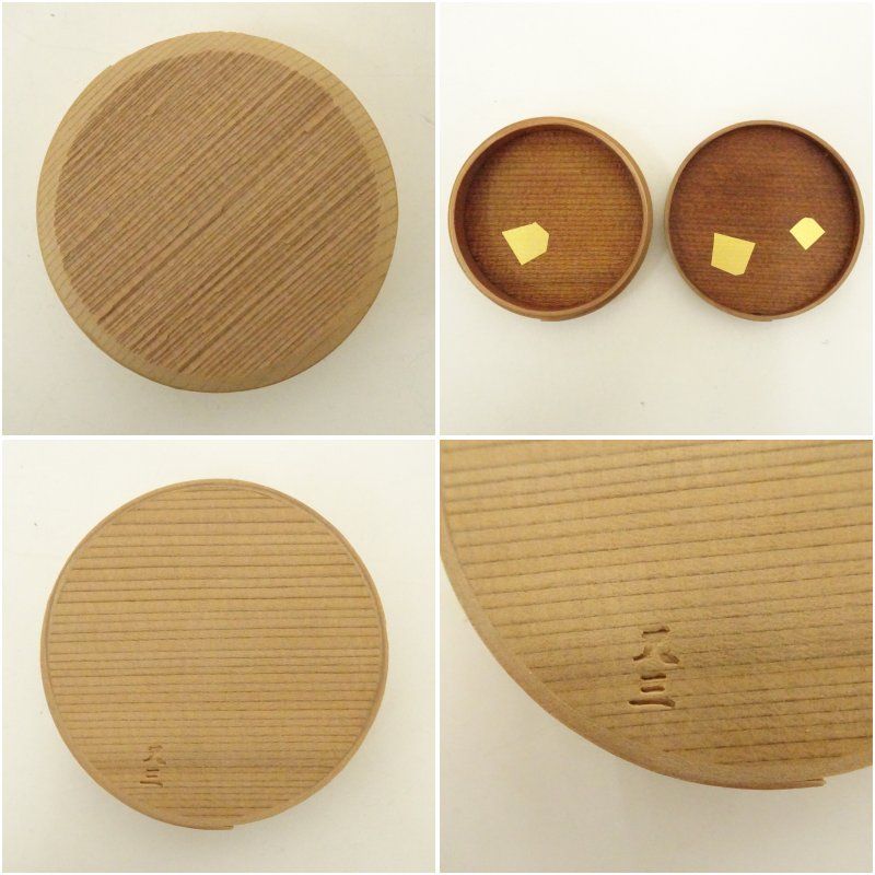 J-7 香合　木地　茶道具　アンティーク　インテリア　雑貨　美術品　工芸品 J-7 香合 木地 茶道具 アンティーク インテリア 雑貨 美術品