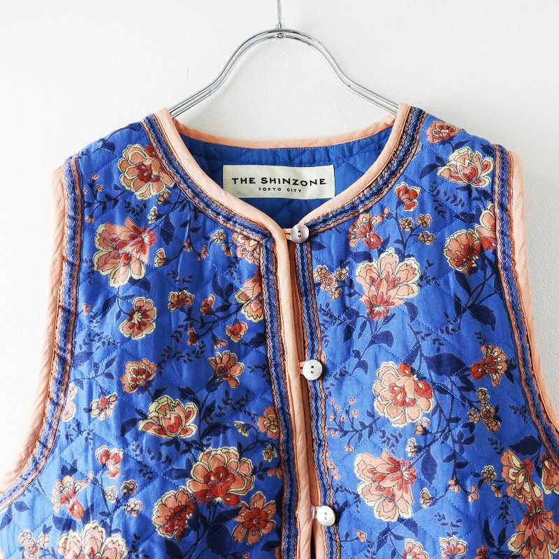 美品 2023AW ザシンゾーン THE SHINZONE HOLI VEST ホーリーベスト F0