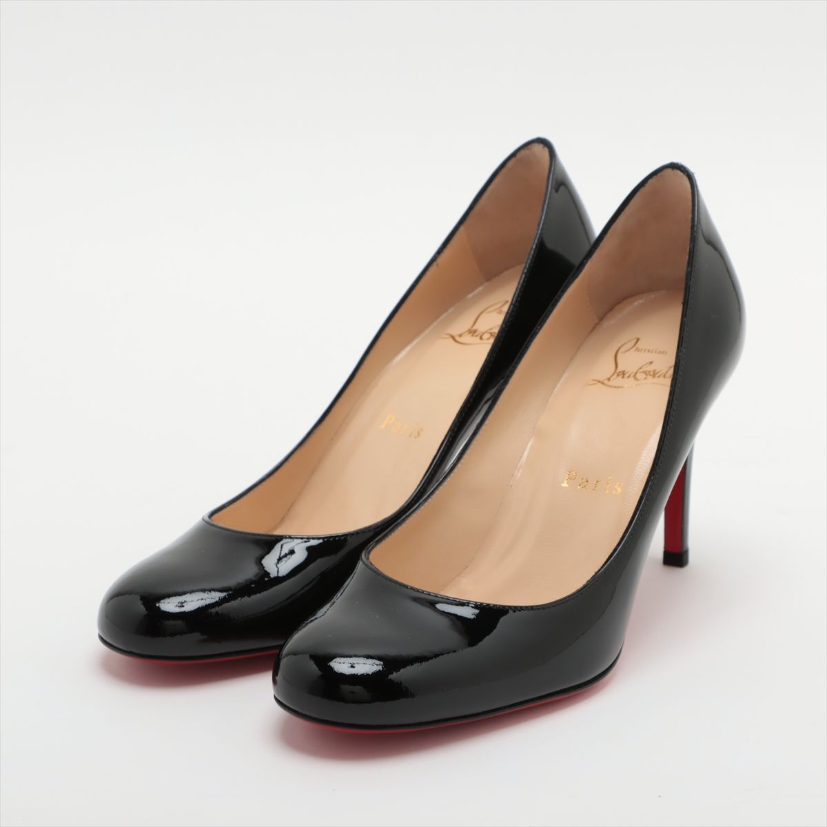 クリスチャンルブタン パテントレザー MISS GENA 85 35 パンプス Christian Louboutin クリスチャンルブタン MISS GENA 85 PATENT