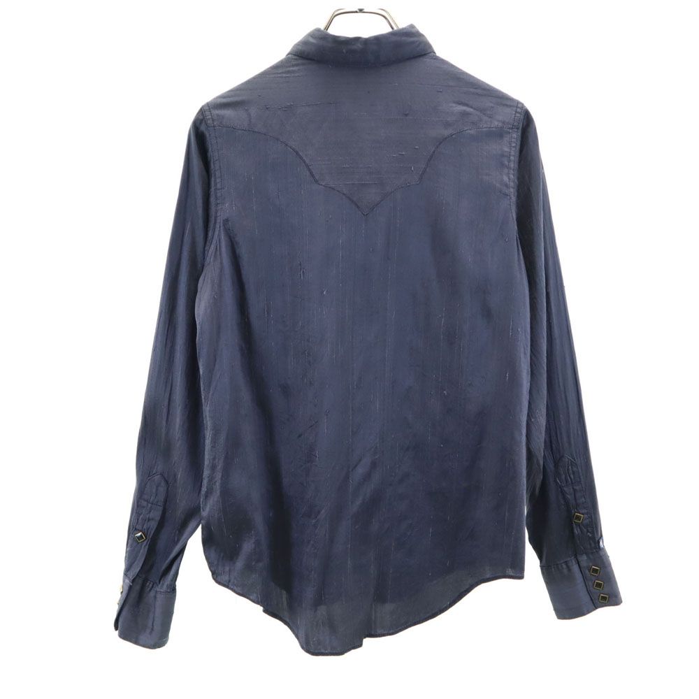 ロックマウント 70s USA製 シルク ヴィンテージ 長袖 ウエスタンシャツ