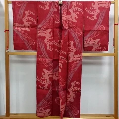 荒波 絵絣