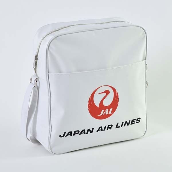 JAL エアラインバッグ 鶴丸 日本航空 ショルダーバッグ - ショルダーバッグ
