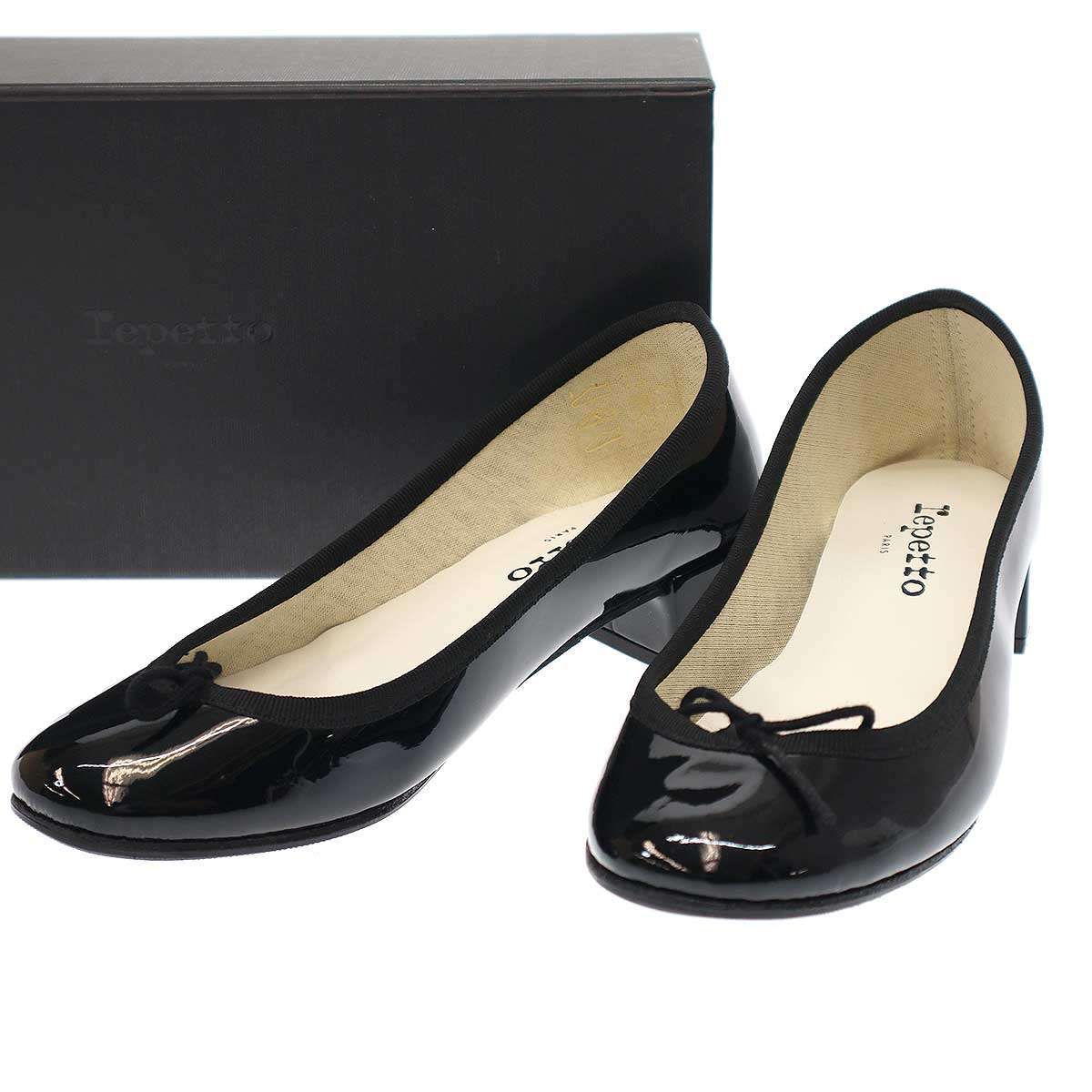 レペット カミーユ エナメル パンプス