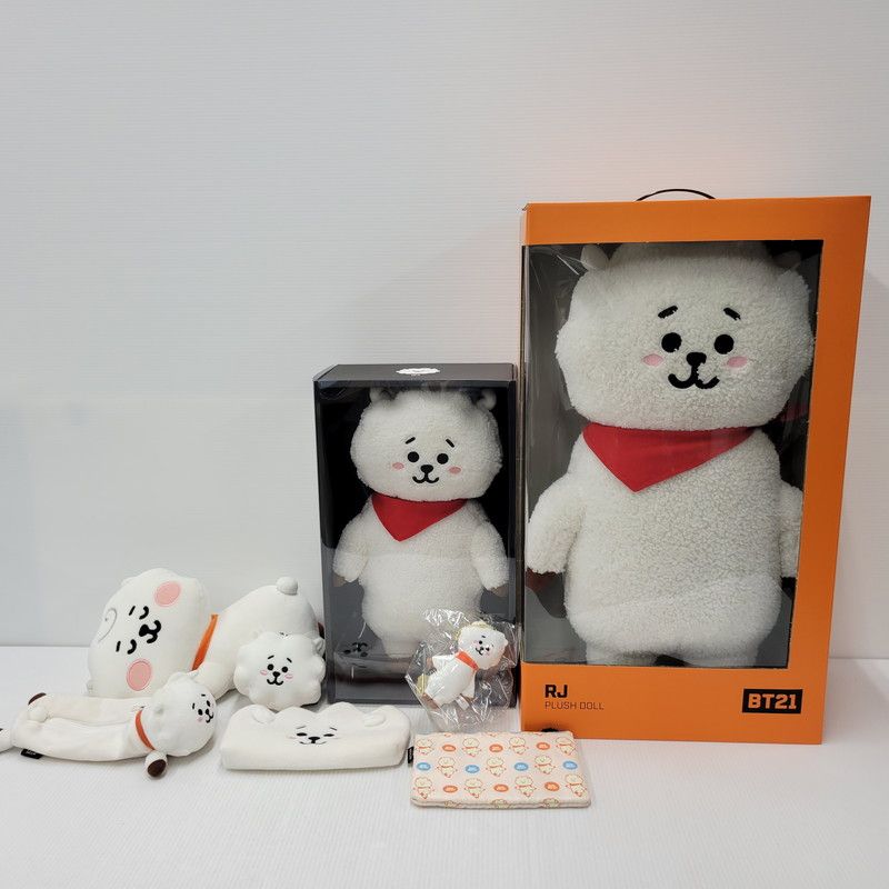 品 BT21 プラッシュドール RJジャンボぬいぐるみセット 084-251011-mh-01-izu