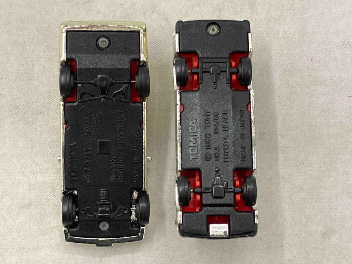 現状品 トミカ 日本製 未来緊急隊 アースコマンダー 日産 セドリック