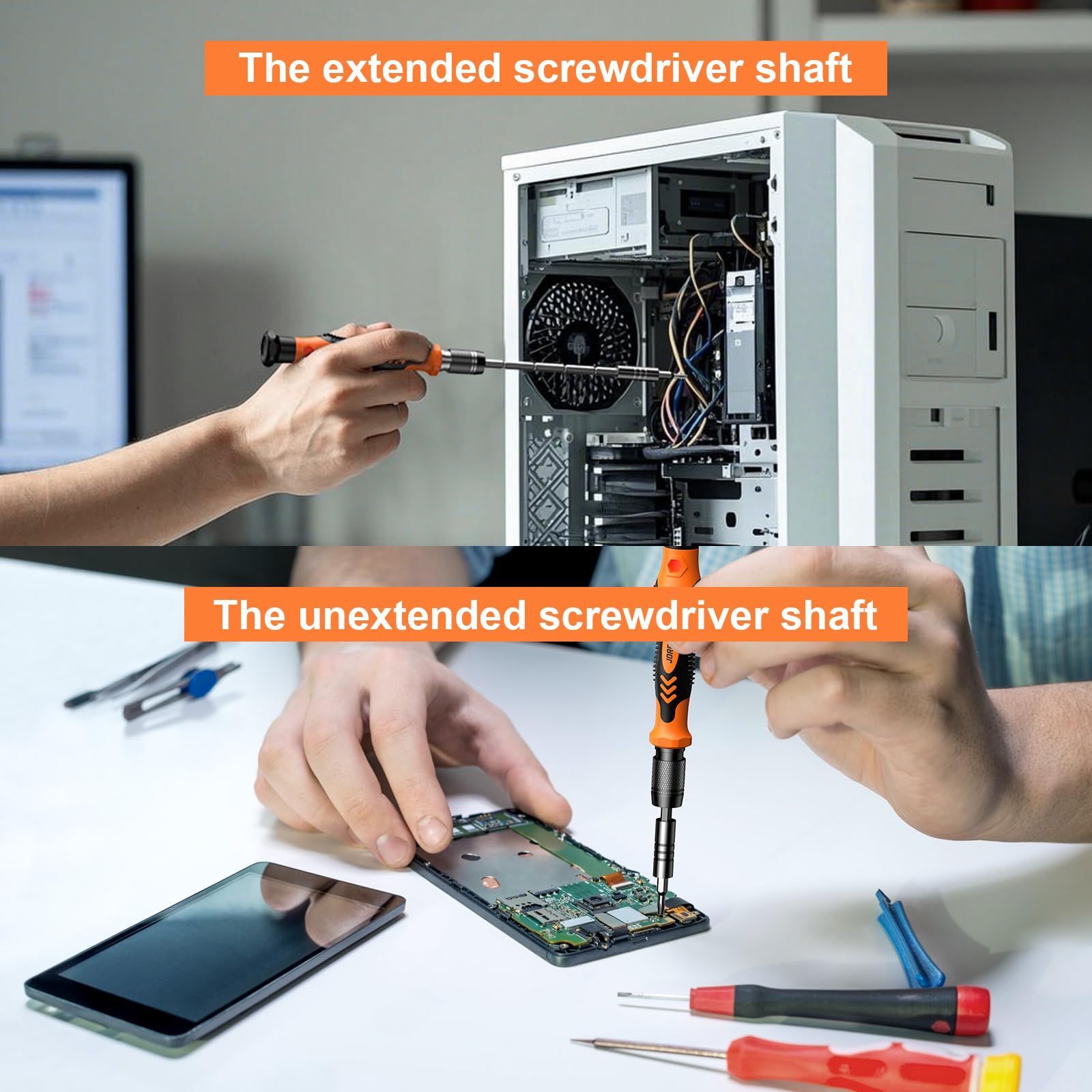 在庫セール】JOREST 117 in 1 精密ドライバーセット 磁気特殊工具