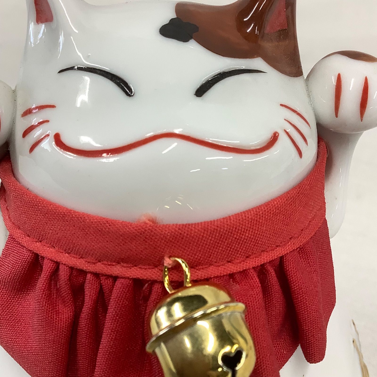 招き猫　両手　万歳　縁起物　昭和レトロ 招き猫 まねきねこ 猫 縁起物 昭和レトロ 当時物 貯金箱 千万両