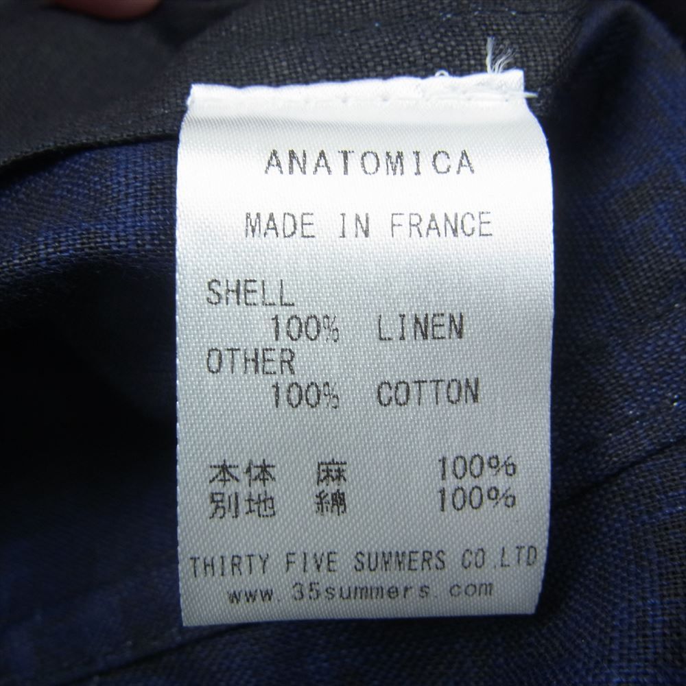 ANATOMICA アナトミカ フランス製 ドルマンジャケット インディゴ