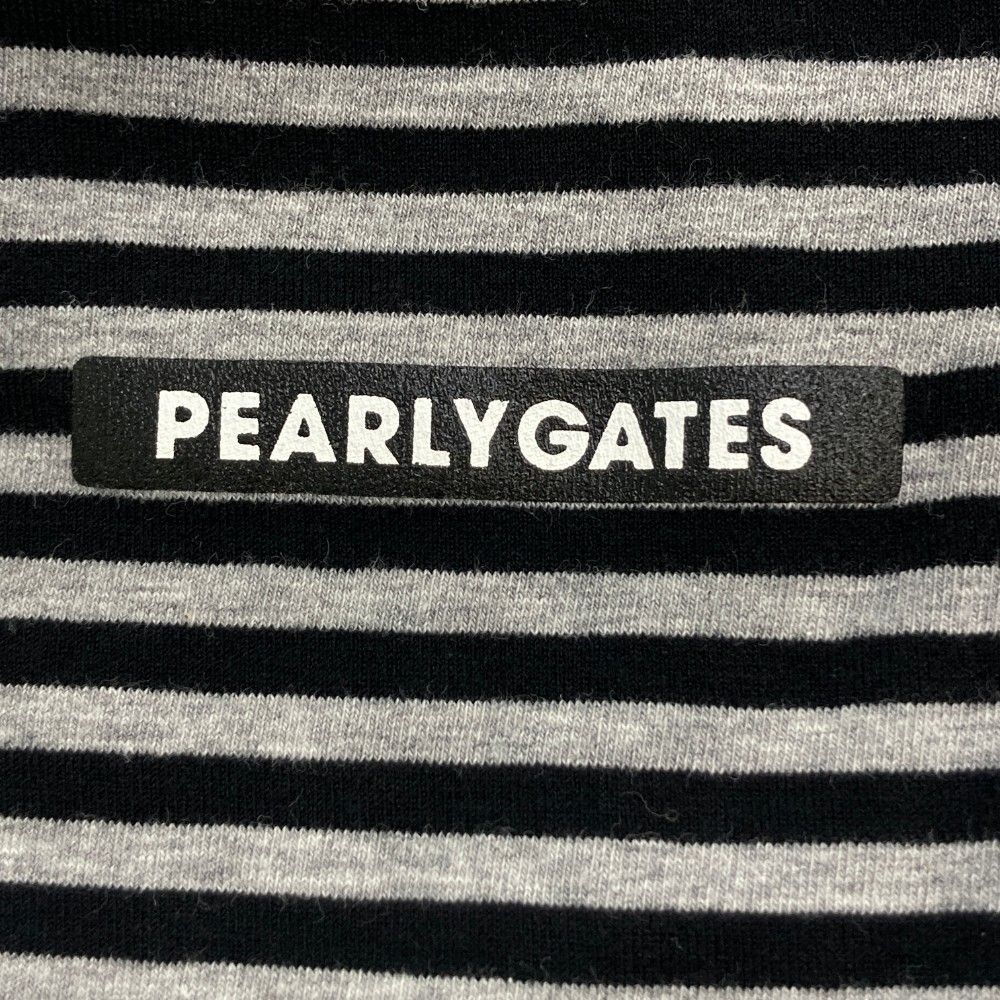サイズ：4 PEARLY GATES パーリーゲイツ ハイネック 長袖Tシャツ