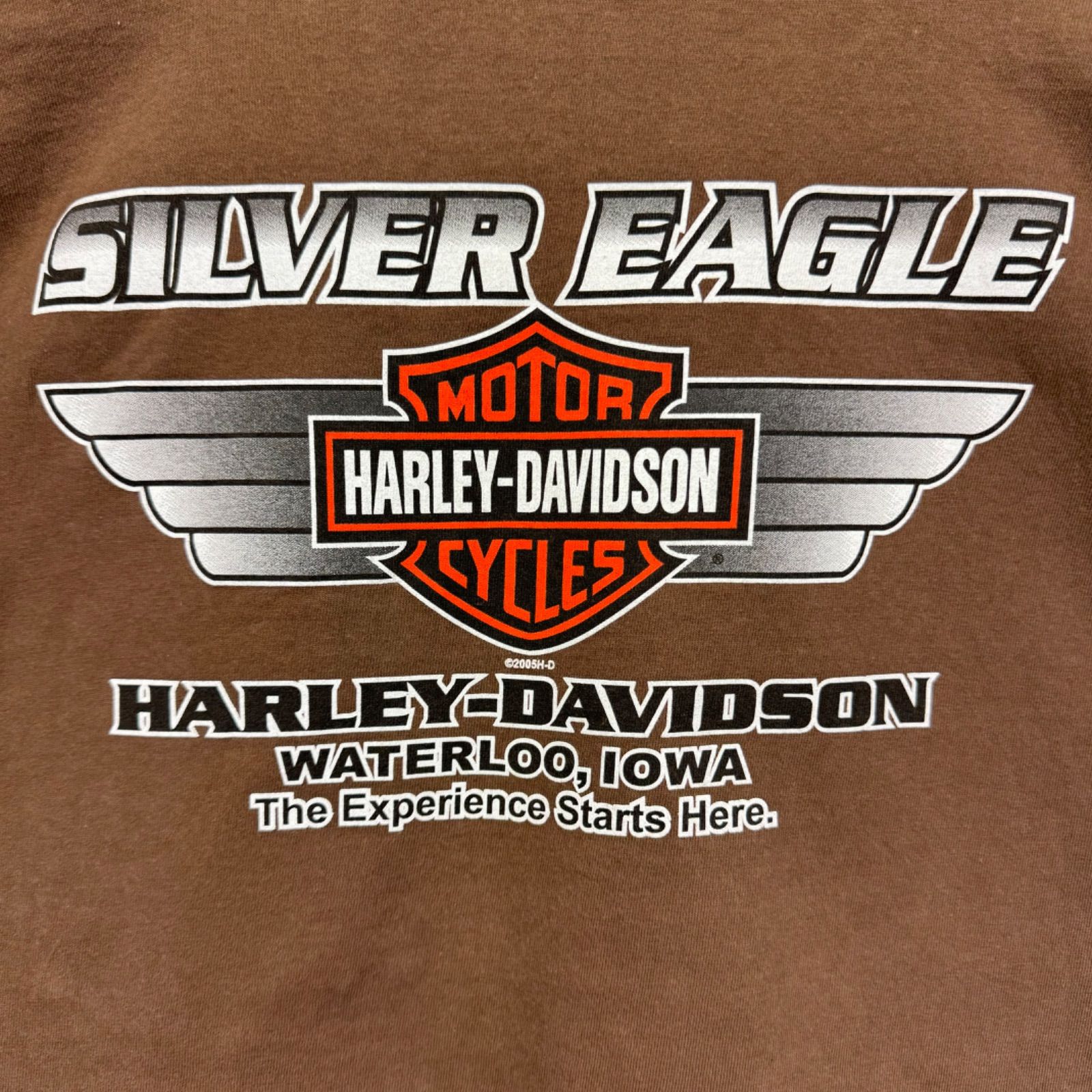 00s HARLEY-DAVIDSON Print T-shirt Tee USA製 ハーレーダビッドソン