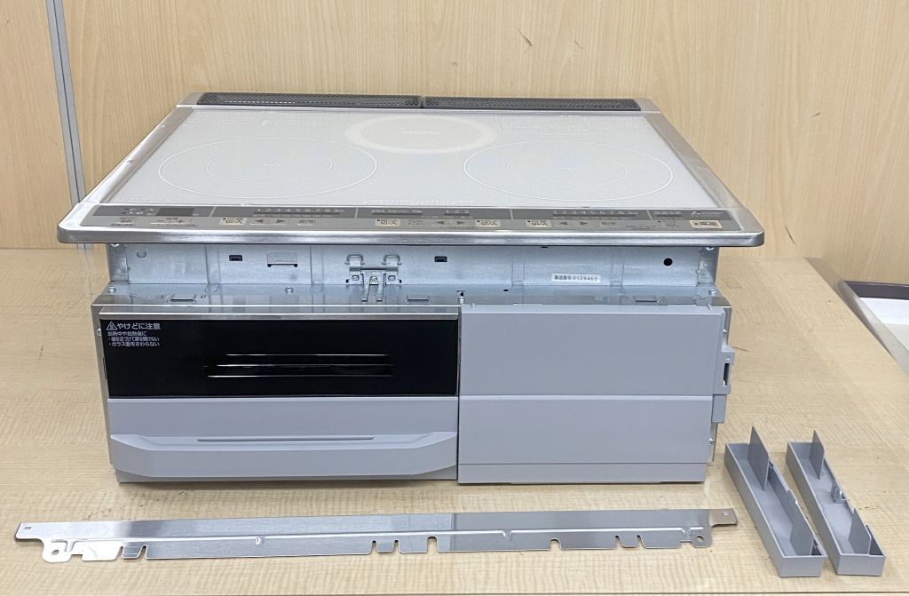 設置済み 三菱 ビルトインIHクッキングヒーター CS-G318MS