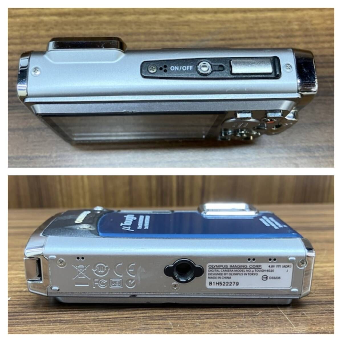 ジャンク 【動作未確認】 OLYMPUS オリンパス TOUGH-6020 μ