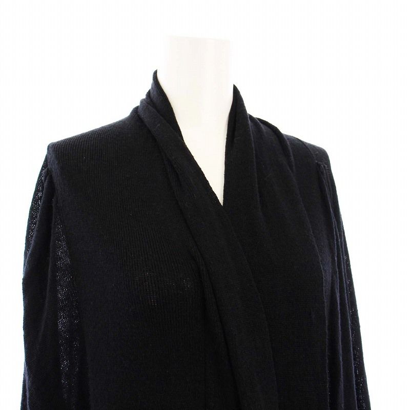 ヨウジヤマモト　ニットガウン ヨウジヤマモト YOHJI YAMAMOTO RAGNE KIKAS 21AW リネンシルク