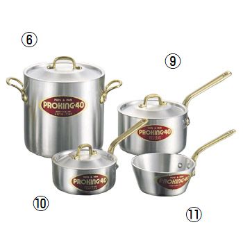 寸胴鍋 アルミ 半寸胴鍋(目盛付)21cm キング キッチン用品 キングデンジ 半寸胴鍋 目盛付 21cm 中尾アルミ製作所 4820900