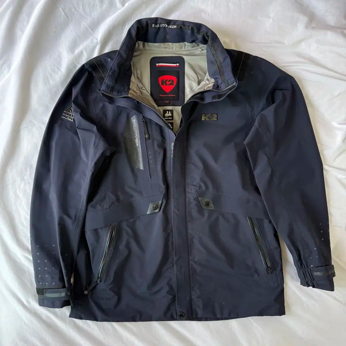 K2 必須アイテム GORE-TEX₍ゴアテックス ウィンドブレーカー メタルロゴ