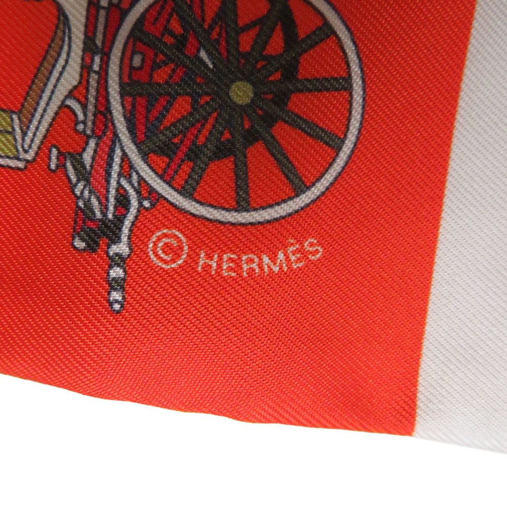 エルメス　ツイリー　Voitures Exquises(精巧な馬車) ツイリー 精巧な馬車 ブルー 青[] Twilly Voitures Exquises