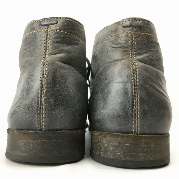 VAN LIER/ヴァンライヤー Vintage/オールレザー チャッカブーツ size42