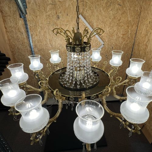 ナショナル パナソニック 15灯シャンデリア 1970s National Panasonic Chandelier