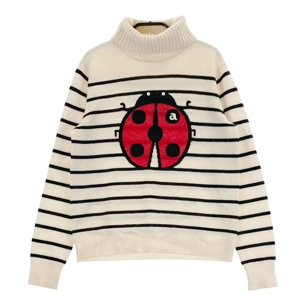 (美品)アルチビオ タートルネックセーター・ボアスカート サイズ38 サイズ：38 ARCHIVIO アルチビオ タートルネック ニットセーター