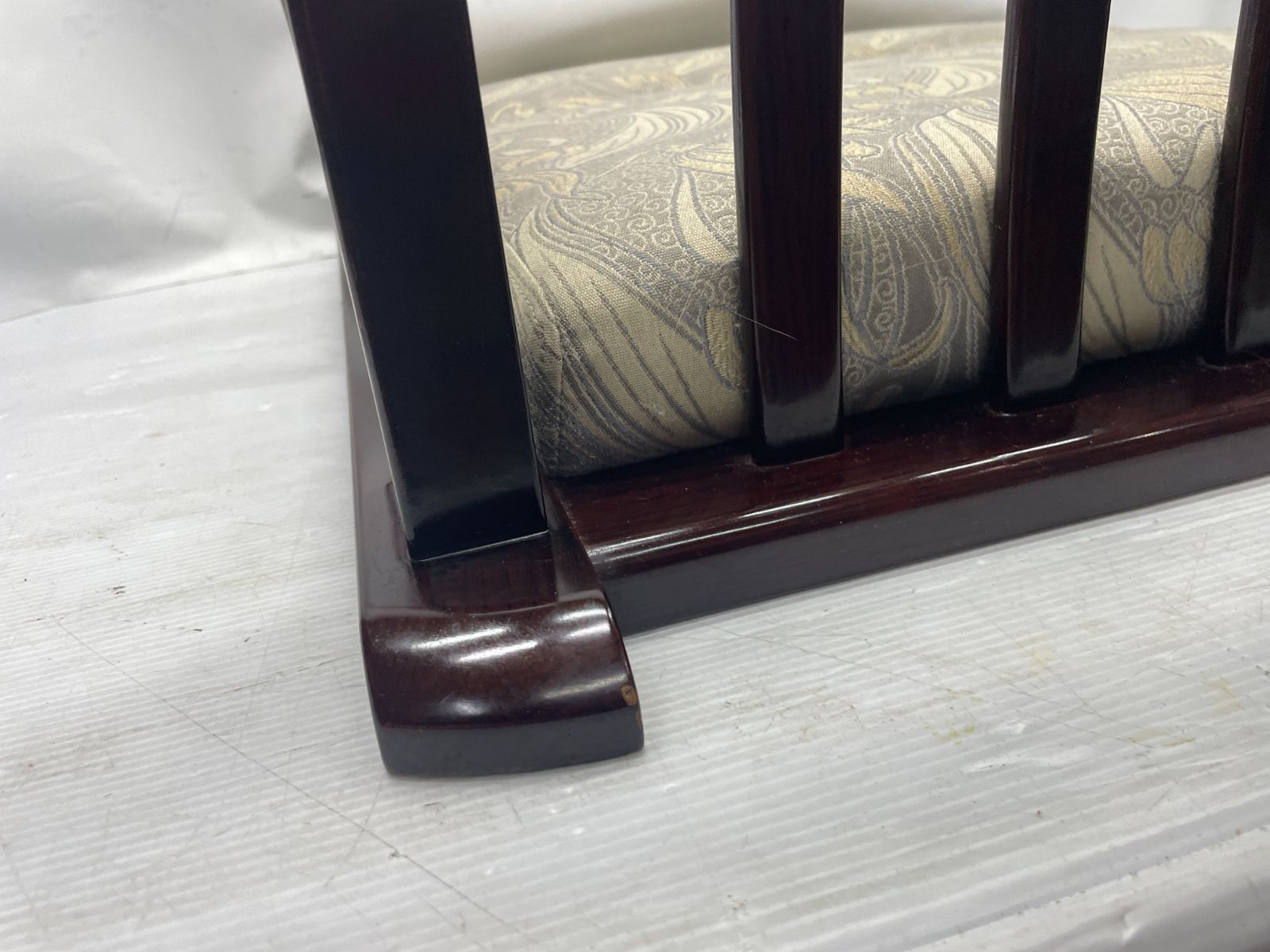 MORISHIGE 座椅子 4脚セット アーム付き 和モダン モリシゲ