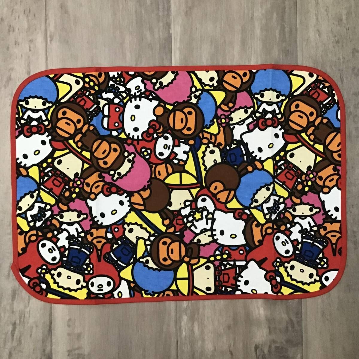 2010年 サンリオ キティ マイロ ランチョンマット a bathing ape BAPE エイプ ベイプ マイメロディ sanrio kitty milo NIGO