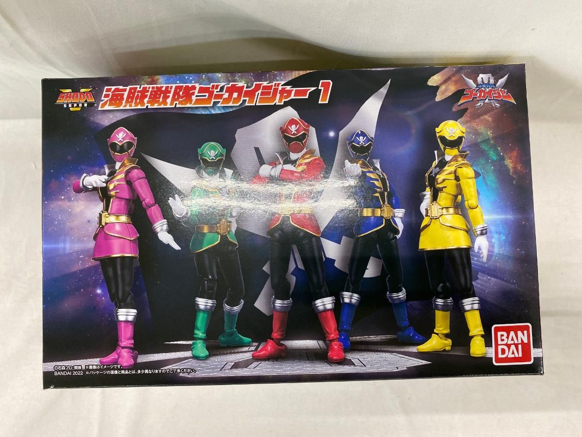 SHODO SUPER 海賊戦隊ゴーカイジャー1 プレミアムバンダイ限定