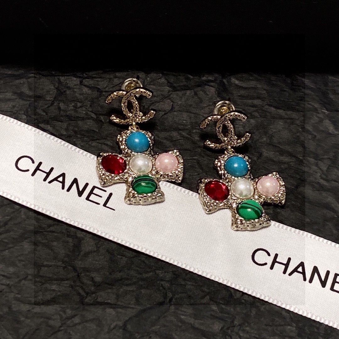 今日特価】CHANEL ダブル C イヤリング 送料無料！在庫限定