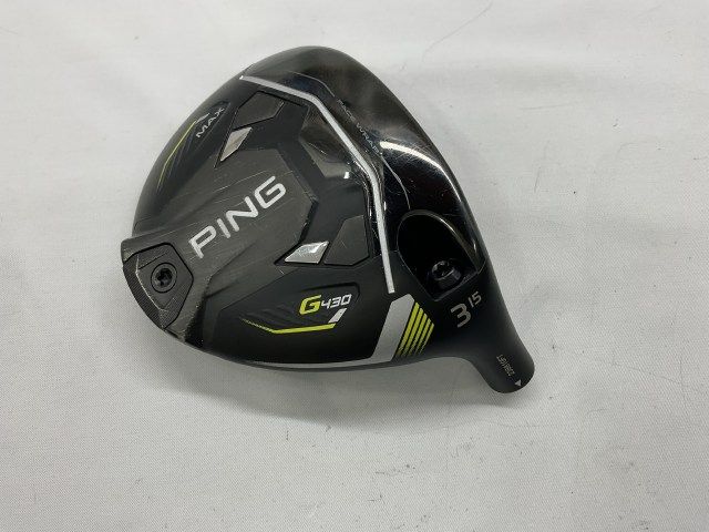 PING G430 MAX 3W ヘッドのみ PING G430 MAX 3W フェアウェイウッド ヘッドのみ 送料込
