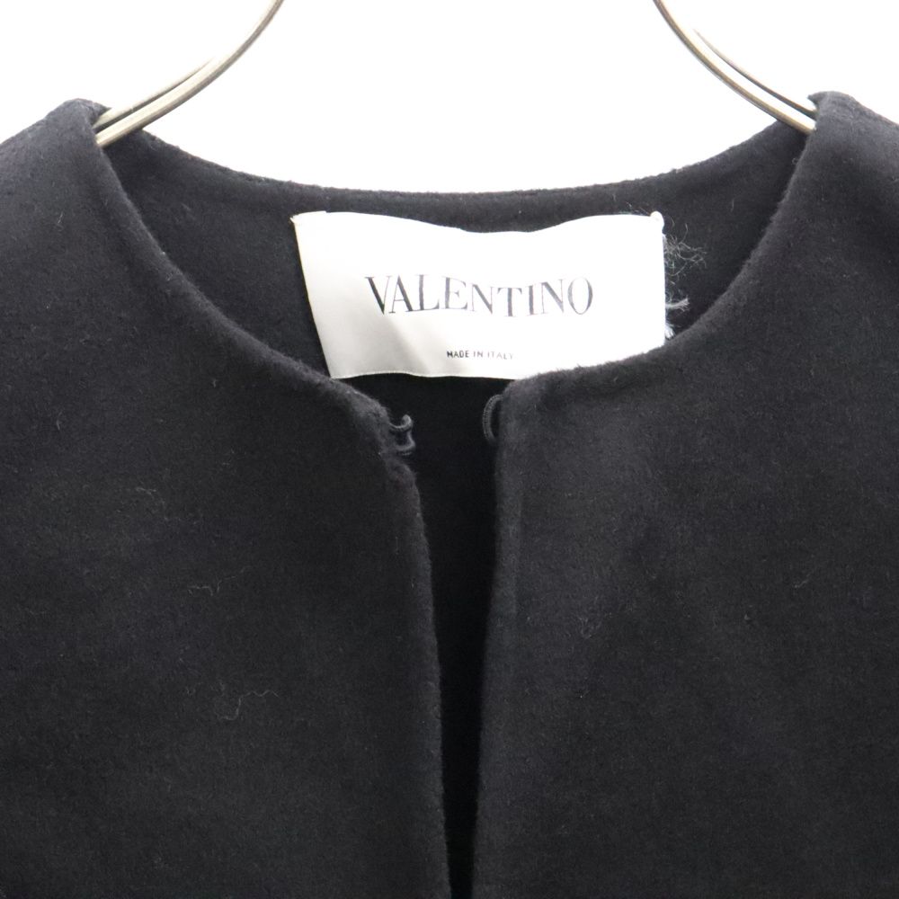 VALENTINO ヴァレンチノ　コンパクトドラップケープコート ポンチョ VALENTINO(ヴァレンティノ) ポンチョ・ケープ(レディース