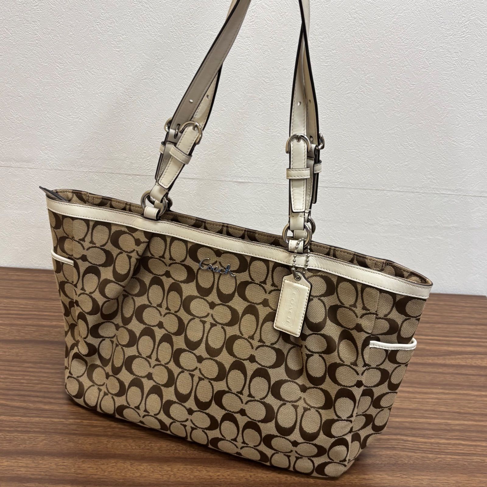 COACH コーチ ワンショルダー ショルダーバッグ シグネチャー キャンバス ◎COACH コーチ ショルダーバッグ ハンドバッグ F17725