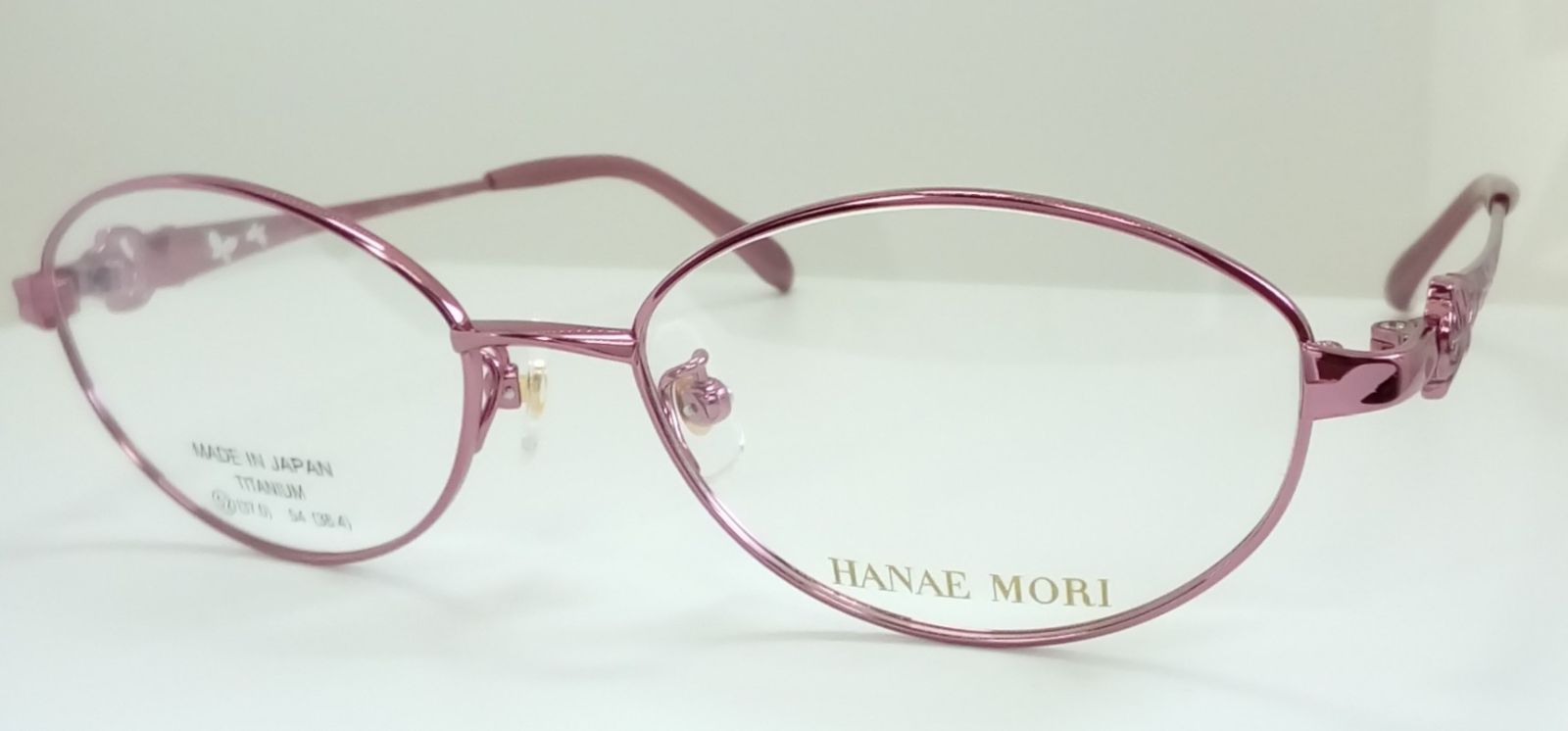 ◇HANAE MORI ハナエモリ ◇メガネフレーム HM-2101-SR (シャイニー