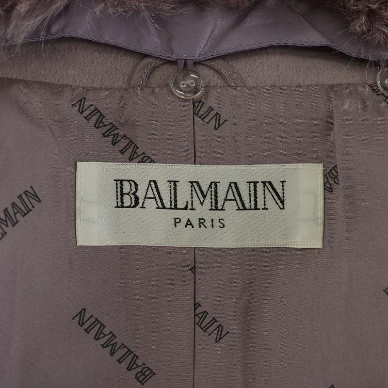 美品 カシミヤ100% BALMAIN ブルーフォックスファー付ジャケット 11 楽天市場】【10％オフクーポン】カシミヤ コート レディース