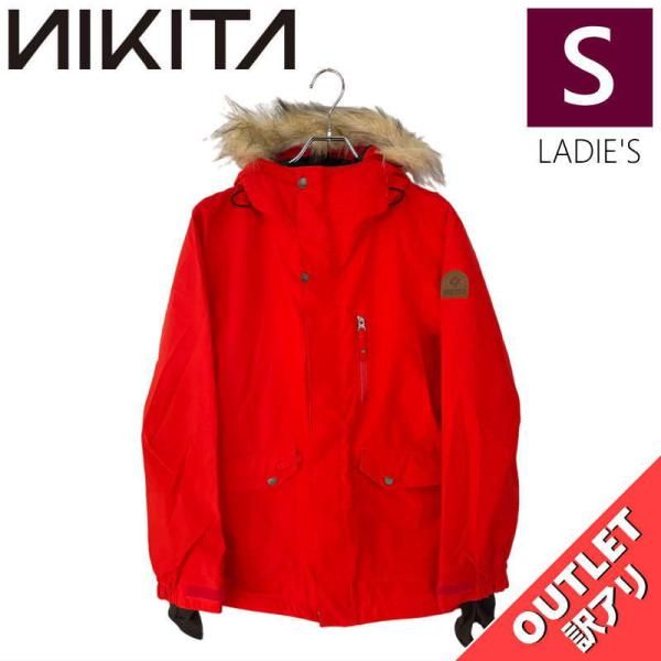 【OUTLET】 NIKITA HAWTHORN JKT MARACHINO CHERRY Sサイズ レディース スノーボード スキー ジャケット JACKET アウトレット