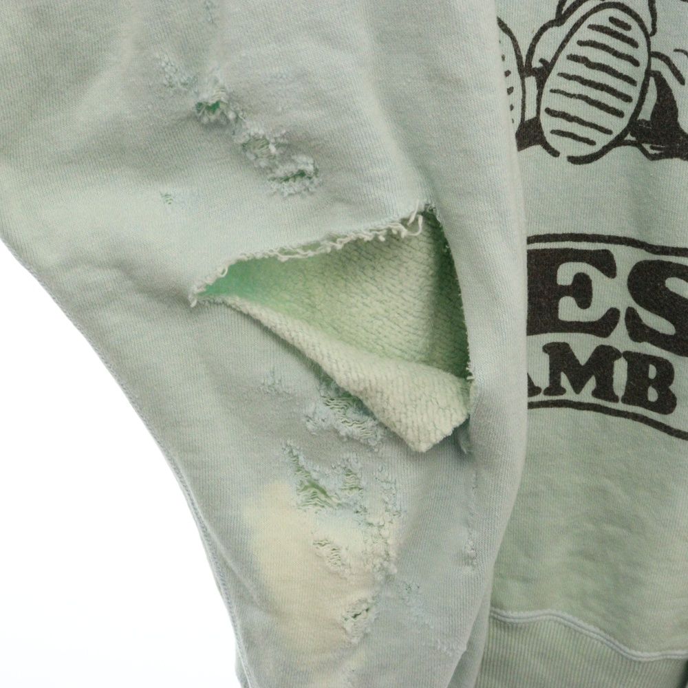 セントマイケル 23AW SM-A23-0000-024 ヴィンテージ加工JESUSプリント