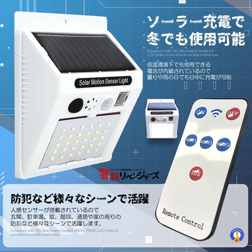 リモコン搭載